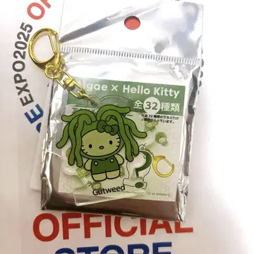 오사카 만박 일본관 해조 키티 키링 보우아오노리