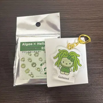 오사카 만박 일본관 해조 키티 키링 보우아오노리