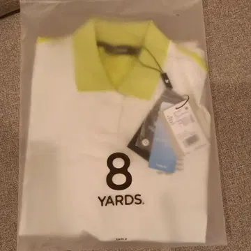 8 YARDS. 피케 셔츠 화이트/라임