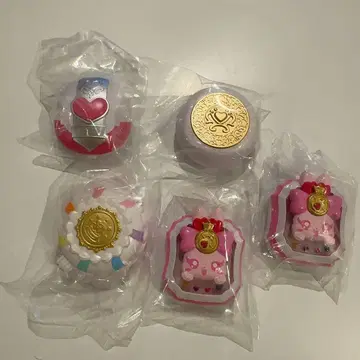 미사용 새상품 프리큐어 컴팩트 거울 컬렉션 5개 세트