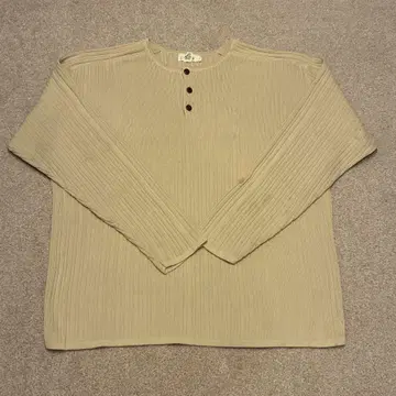 홍콩제 90s J.Crew 헨리넥 니트 스웨터 데드스탁