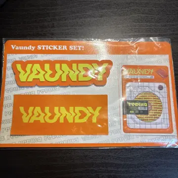 VAUNDY 스티커 세트