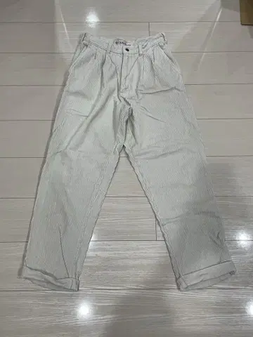 코듀로이 팬츠 코듀로이 팬츠 바지 화이트 화이트 DOCKERS