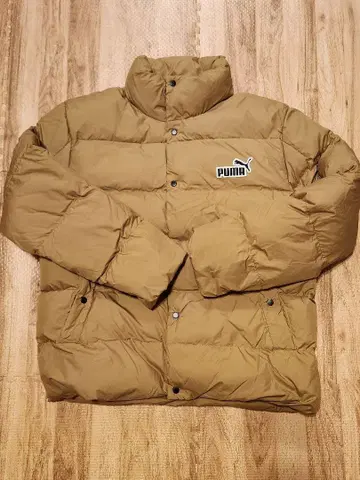 PUMA 브라운 다운 자켓 L 사이즈