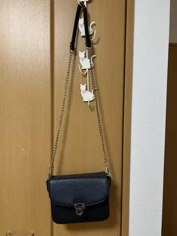 블랙 숄더백