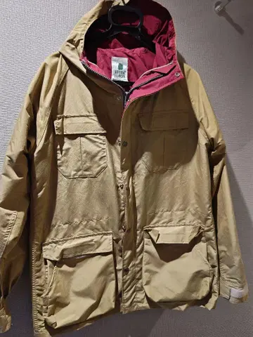 SIERRA DESIGNS 베이지 마운틴 후드티 미국제