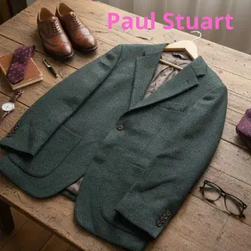 레어 Paul Stuart 트위드 자켓 M~L 성숙 캐주얼