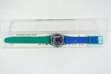 Swatch 날짜 초침 거울 [ 레어 미사용 ] 빈티지