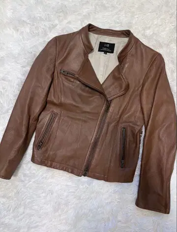 새상품급 23구 더블 라이더스 가죽 자켓 램 가죽 양가죽