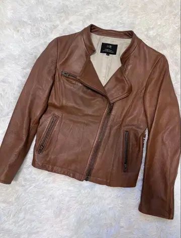 새상품급 23구 더블 라이더스 가죽 자켓 램 가죽 양가죽