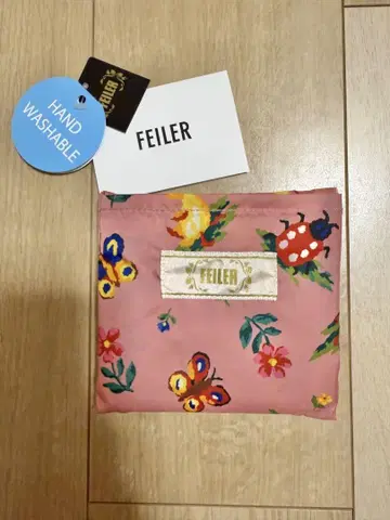 페이러 하이디 패턴 휴대용 에코백 핑크