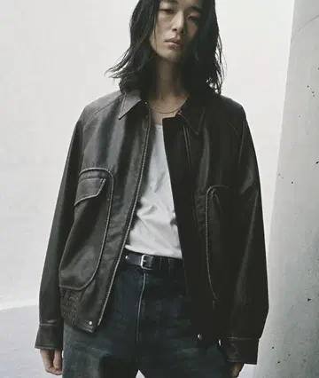 ARTIFICIAL GRAIN FLIGHT BLOUSON