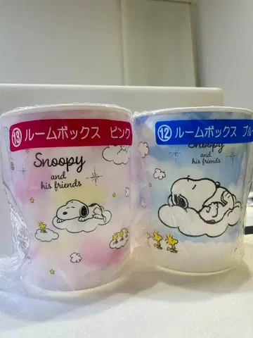 스누피 룸박스 2개 세트