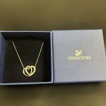 Swarovski 하트 모티브 목걸이