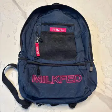밀크페도 MILKFED 백팩 핑크 네이비 1018