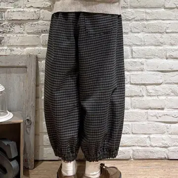 사만사 모스모스 밑단 개더 벌룬 팬츠