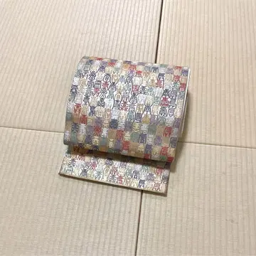 골드 수 길상 화려한 후쿠로 오비