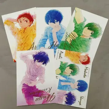 하이 스피드 엽서 세트 Free!