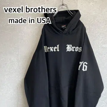 90s 미국제 벡셀 브라더스 후드 맨투맨 빅 사이즈