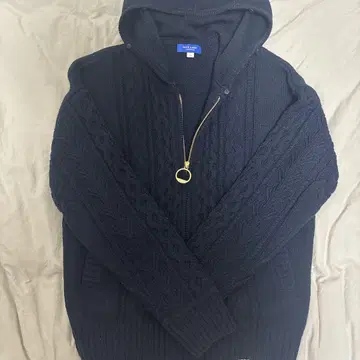BLUE LABEL CRESTBRIDGE 후드 부착 가디건 38
