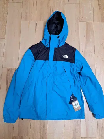 해외 The North Face 마운틴 파카 스카이블루 플리스 탈착 가능