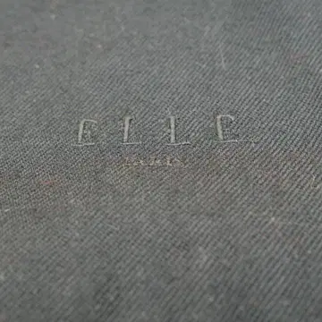 ELLE 대형 블랙 스톨