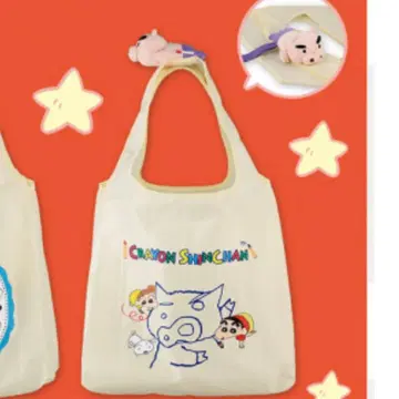제일복권 짱구는 못말려 C상 찰싹 에코백 부리부리몬