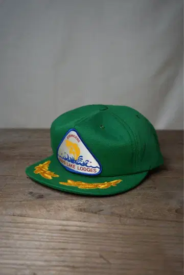 80s [갓즈레이크 롯지즈] 빈티지 플랩 캡
