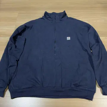 VISION STREET WEAR 하프 지퍼 트레이닝복 L 네이비