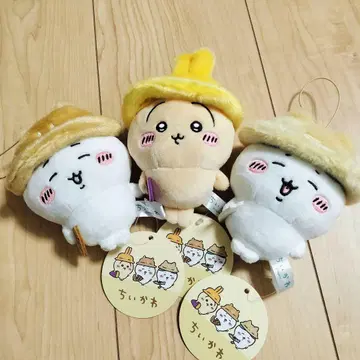 치이카와 (먼작귀) 가을이다몽 마스코트 3종 세트 하치와레 토끼 치이카와