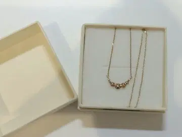 k10 체리 브라운 골드 비즈 디자인 목걸이