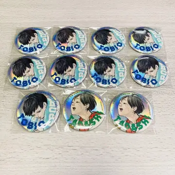 하이큐 giga 기가 메탈릭 캔뱃지