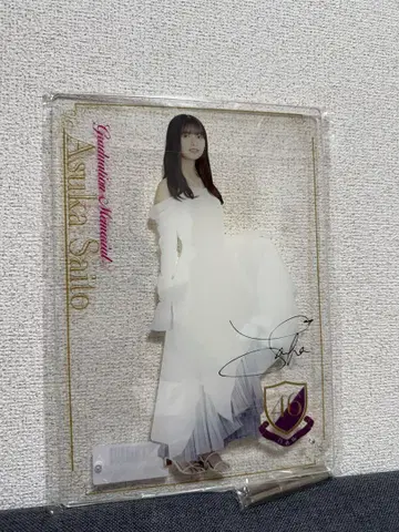사이토 아스카 아크릴 팝 여기에는 없는 것 타월