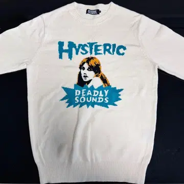 HYSTERIC GLAMOUR DEADLY SOUNDS 편직 풀오버