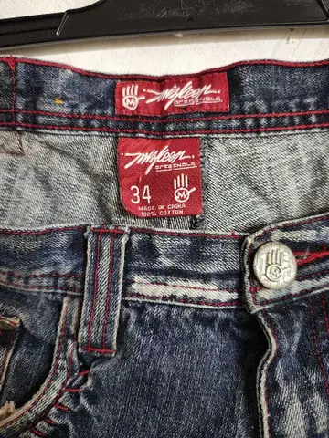 Mighleen Originals 34 사이즈 데님