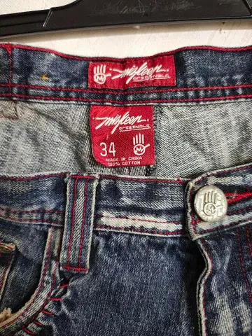 Mighleen Originals 34 사이즈 데님