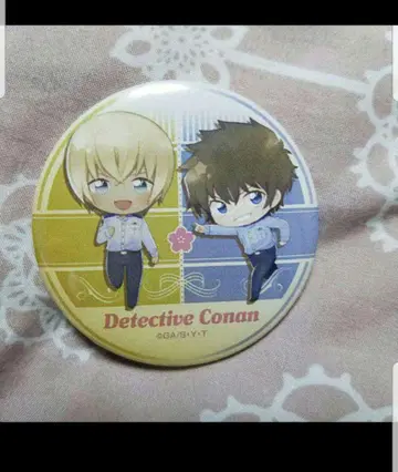 후루야 레이 마츠다 진페이 명탐정 코난 SD 경찰학교 캔뱃지