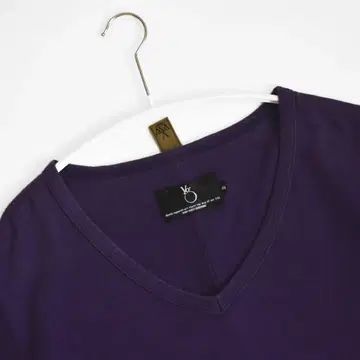 virgo v넥 T셔츠 퍼플 2