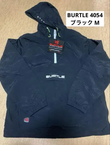 BURTLE 4054 아노락 후드티 블랙 M