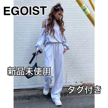 EGOIST 후드 부착 살로펫 그레이 미사용 새상품