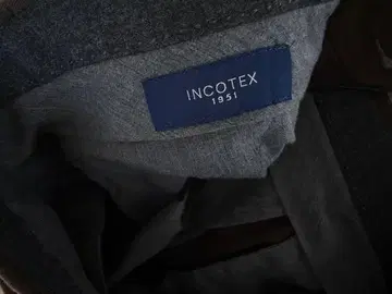 인코텍스 (INCOTEX) 코튼 초절정 슬림 레그 팬츠 짙은 브라운 52