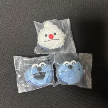 퍼펫 스 앞머리 클립 3개 세트