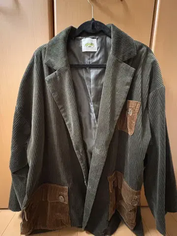 와지 보이 corduroy 셋업