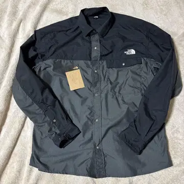 THE NORTH FACE 긴팔 셔츠 블랙/그레이