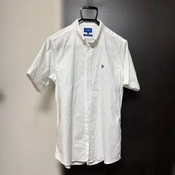 BEAMS / 스트레치 옥스 와펜 미니 버튼
