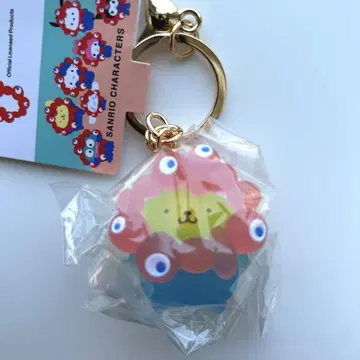 미야쿠미야쿠 변신 입체 마스코트 클리어 컬러 키링 폼폼푸딩