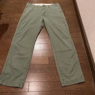 XLARGE 그린 치노 팬츠 사이즈 34