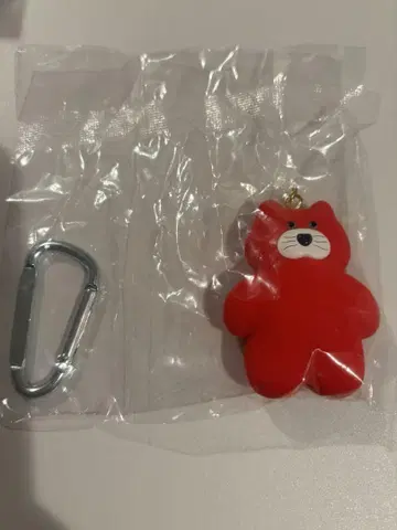 mojojojo 빨간 곰 캡슐 토이 카라비너 포함