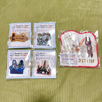 리사와 가스파르 PARIS 후쿠야 캐릭터 복권