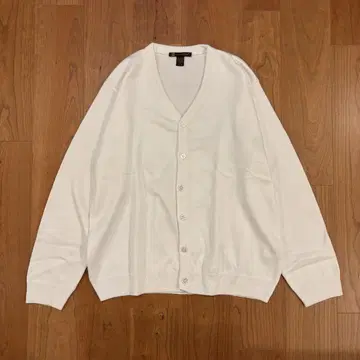 하라주쿠 RAWDRIP 구매 HARRITON 화이트 V넥 가디건